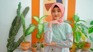 Pakaian anak perempuan usia 5 sampai 12 tahun Sabina one set hooflakids