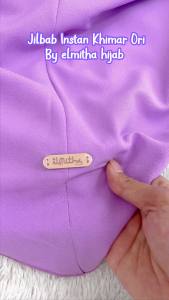 Segi Empat Hijab Instan ALENA: Bolak Balik Non Pad & Diamond Jumbo L XL