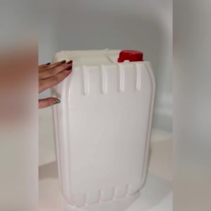 Kleen Multipurpose HDPE Jerry Can Container 20L (Anti-Leaking & Chemical-Resistant) Heavy Duty Semi-Transparent Water Container 20 Litres Empty NEW Water Container