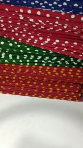 UDENG JAWA IKET ALUSAN IKAT KEPALA KAIN MOTIF PERSEGI & SEGITIGA