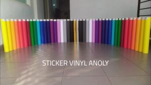 Stiker Skotlet Putih Glossy Kilap Sticker Scotlite Motor