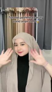 PASHMINA CERUTY BABYDOLL PREMIUM 180x75 / PASHMINA BYFITRI CERUTI BABYDOLL TEPI JAHI