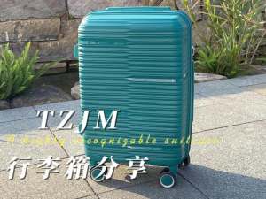 TZJM 20 inches Signature Hana Unbreakable Polypropylene TSA PP Luggage Bag Luggage  Set Suitcase Spinner Hardshell Lightweight Digital Lock 行李箱 旅行箱