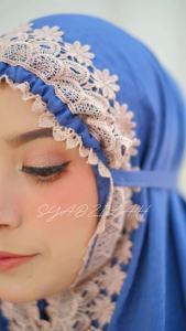 SYADZILAH - Mukena Terusan Dewasa Mewah Santorini Silk