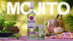 BACARDI Carta Blanca Superior White Rum - 700ml / 70cl 37.5% ABV - Gluten Free Spirit Aged in American White Oak Barrels