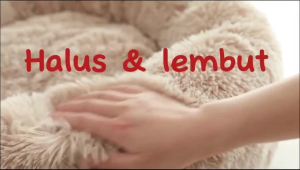 Tempat Tidur Hewan Anjing Dan Kucing 90*90 cm/Kasur Hewan Bentuk Bulat/Pet Bed/Ranjang Kucing/Kasur Anjing/Alas Tidur Anabul Anjing Kucing Hamster