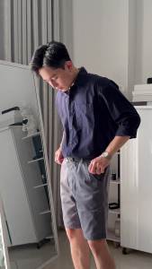 Quần Short Nam KAKIS Vải Kaki Cotton Cao Cấp Trơn Màu Xám Đen Xanh Đen Navy Nâu Vàng Đẹp Ngắn Đùi Khaki NATO