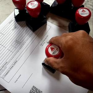 New! COD Stempel Tanda Tangan Custom Desain Kualitas Terbaik