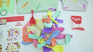 53 Pcs Set Garland Balon Latex / Paket Dekorasi Tema Es Krim / Party Balon Set Garland 09 Ice Cream