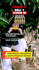Pupuk Organik Pupuk Zuper Booster Beli 1 Dapat 10 Botol