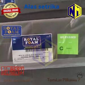 Busa Alas Setrika Anti panas ukuran 100x50x2 cm