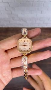 Jam Tangan Cewek Wanita Dewasa Rantai Kecil Fashion Import Murah Mewah