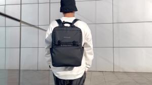 Techdoo Tas Ransel Laptop Kasual Tas Punggung Besar Double Resleting Tas Sekolah Trendy Tas Backpack Outdoor Double Handle Travel TR718