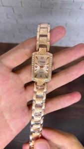 Jam Tangan Cewek Wanita Dewasa Rantai Kecil Fashion Import Murah Mewah Model Kotak