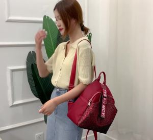 Tas Ransel Wanita Import: Tas Belakang Resleting Perempuan