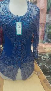 atasan kebaya wisuda kerah sunda tile full payet mewah||kebaya formal wanita||kebaya wanita modern