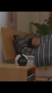 fenyueer  Smart LED Digital Alarm Clock Jam Meja Pintar Weker Lampu Tidur