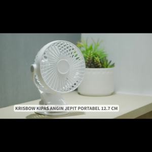 fenyueer  5 inci Kipas Angin Jepit Portabel Desk Fan Penyejuk Ruangan Kipas Baling Baling