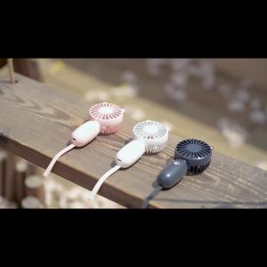 fenyueer Mini Kipas Lipat Fan Kipas Angin Portable Kipas Tiga Kecepatan Mini Daya Penyimpanan Listrik Tangan Genggam Pegang Mini Fan 500mAh Fan