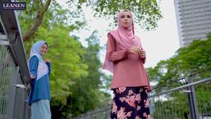 Leanen Hawa Blouse top murah cantik tak perlu iron blouse basic blouse loose blouse muslimah