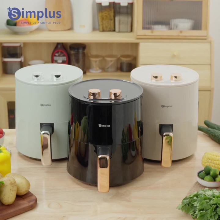 Simplus Air Fryer 4L 650W Low Watt Penggoreng Sehat Tanpa Minyak PFOA