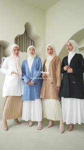 *New Series* Hijacket Dayana LD 120cm material Premium Scuba Jaket Wanita Muslimah