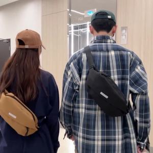 ACE🖤READY STOCK🖤Waterproof Men Chest Bag Mens Shoulder Bags Waterproof Nylon Pouch Crossbody Body Blet bag Waterproof Sling Backpack Side Bag for Motorcycle 2023122202