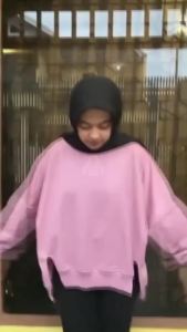 Jumbo Sweater Wanita Polos Switer Crewneck Oversize Big Size Korean Style 3XL / XXXL