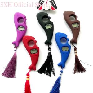 (SXH) Tasbih Digital Kayu LED Ikan Warna Doff Modul 2045P