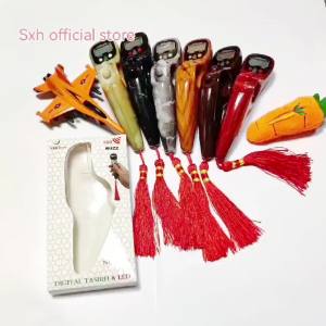 (SXH) Tasbih Digital LED + Alarm Kayu Marble / Tasbih Kayu Marble Bunyi 100 - Modul 2036 SD