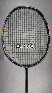 VỢT CẦU LÔNG ALPSPORT BBQ2.0 Phiên bản nguyên bản 100% sợi carbon / Trọng lượng siêu khủ 8U (65g)