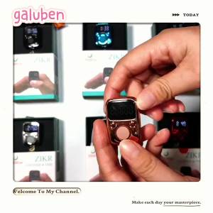 Tasbih Elektrik Model 3202: Tasbih Digital Berbaterai & Layar LED