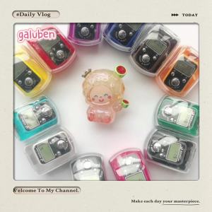 Tasbih Digital Elektik Kotak Tanggal + Jam Model 1016