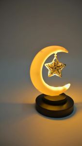 Lampu Lentera Bulan Bintang LED / Dekorasi Hiasan LED Idul Fitri / Lampu Lebaran Hiasan Idul Fitri / Idul Fitri Lampu 01