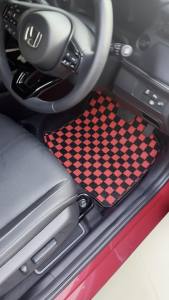 5PCs SET HONDA HR-V HRV Thailand Checkmate Dadu Dice Car Carpet Floor Mat Karpet Lapik alas kaki dadu hrv hr-v rv5