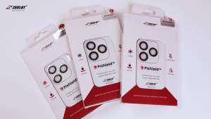 ZEELOT PIshield 9H High Transmittance Titanium Alloy Camera Lens Protector For iPhone 15/15 Plus/15 Pro/15 Pro Max Perfect Fit