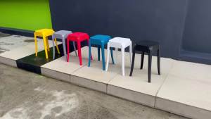 X2 Pcs QuickStack Chair / Modern Stackable Cafe Chair - FRM4023-2