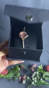 Jam Tangan Cewek Wanita Dewasa Rantai Serut Bulat Fashion Import Murah Mewah