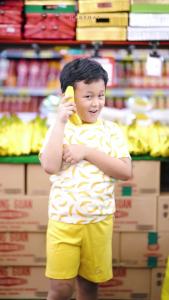 BABY HAI Fruit Basket - Setelan New Born Baju Panjang Celana Panjang