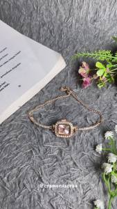 BISA COD !! Jam tangan wanita model serut kekinian free baterai cadangan murah meriah termurah harga terjangkau terlaris