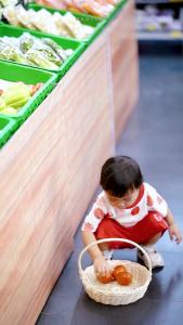 BABY HAI Fruit Basket - Setelan New Born Baju Pendek Celana Pendek Pop