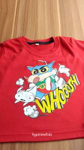 Baju Kaos Distro Anak Laki Laki Keren Import 1 - 10 Tahun Gambar Sincan - Hypelane Kids - DTF
