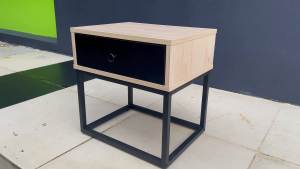 Axis Drawer Bedside Table / Mono Edge Nightstand - FRM2155