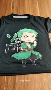 Baju Kaos Distro Anak Laki Laki Keren Import 1 - 10 Tahun Gambar Zoro - Hypelane Kids - DTF