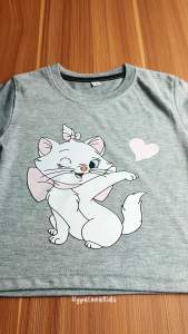 Baju Atasan Anak Perempuan Lucu Import 1 - 10 Tahun Gambar Marie - Hypelane Kids - DTF