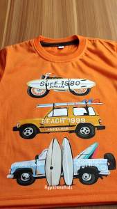 Code8.id DTF Kaos Anak Laki Laki Gambar Kendaraan Surf Keren Best Seller Awan MURAH DAN TRENDY