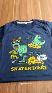 Code8.id DTF Kaos Anak Laki Laki Karakater Dinosaurus Best Seller Awan MURAH DAN TRENDY