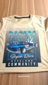 Baju Kaos Distro Anak Laki Laki Karakter Mobil Balap Keren Import Usia 1 - 10 Tahun - Hypelane Kids