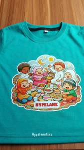 Baju Kaos Distro Anak Laki Laki Lebaran Ramadhan Karakter Cowok Muslim Keren Import - Hypelane - DTF