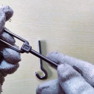 Wire Rope Sling Tensioner M6 304 stainless steel turnbuckle screw shade sail tensioner